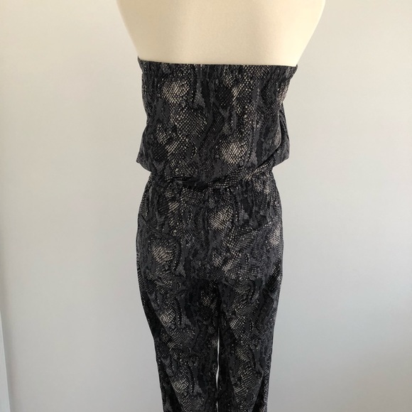 EXPRESS SNAKESKIN TUBE ROMPER - Picture 6 of 6